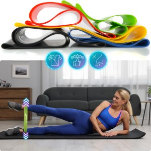 Revity Gumy do ćwiczeń Mini Bands zestaw 5 gum oporowych taśmy fitness 2