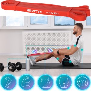 Revity Gumy do ćwiczeń oporowe Power Bands zestaw 3 sztuk 3-29 kg 4