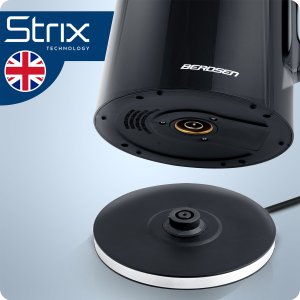 Czajnik elektryczny 1,7l Berdsen BD-71 czarno-srebrny 11