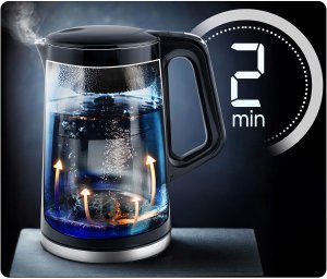 Czajnik elektryczny 1,7l Berdsen BD-71 czarno-srebrny 12