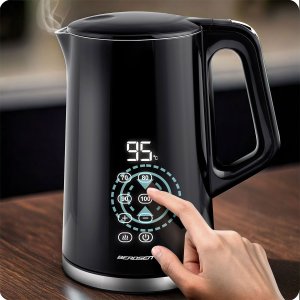 Czajnik elektryczny 1,7l Berdsen BD-71 czarno-srebrny 14