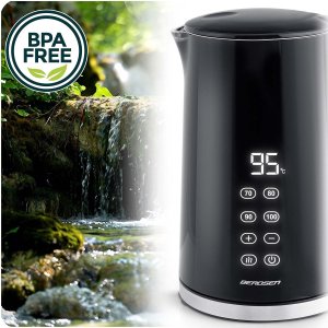 Czajnik elektryczny 1,7l Berdsen BD-71 czarno-srebrny 7