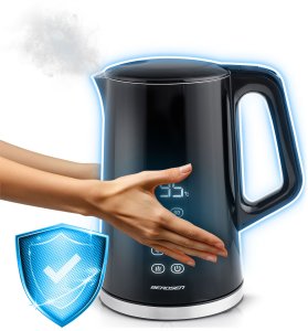 Czajnik elektryczny 1,7l Berdsen BD-71 czarno-srebrny 8