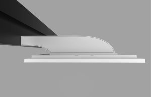 Crestron Mullion Mount Kit for TSW-770 and TSW-1070 Series, White 3