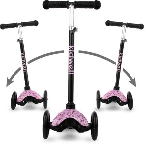 Hulajnoga Kidwell Uno Czarno-różowy (HUBAUNO02A3) 3