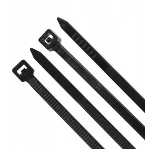 PLASTROL OPASKA PLASTIKOWA CZARNA 2,5 x 100mm 100szt. 4