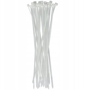 PLASTROL OPASKA PLASTIKOWA BIAŁA 2,5 x 100mm 100szt. 3