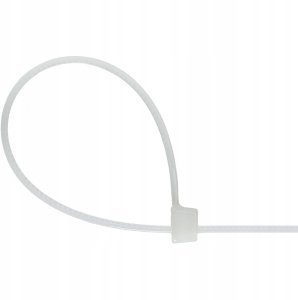 PLASTROL OPASKA PLASTIKOWA BIAŁA 2,5 x 100mm 100szt. 7