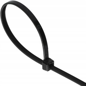 PLASTROL OPASKA PLASTIKOWA CZARNA 3,6 x 300mm 100szt. 6