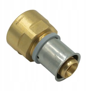 KAN-therm Złączka mosiężna GW ultraPRESS - 26 Rp1KAN-THERM 3