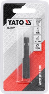 YATO FREZ TRZPIENIOWY DO METALU 11mm HEX 3