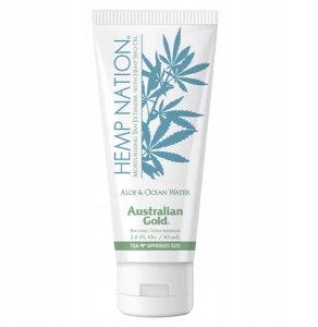 Krem przedłużający OPALENIZNĘ Australian Gold Hemp Nation ALOES WODA MORSKA 83ml 1