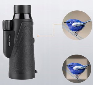 Monokular Luneta K&F ZOOM 8x 42mm BaK4 IP68 + Etui Statyw Uchwyt na Telefon 6