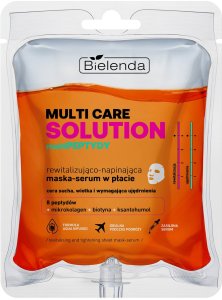 BIELENDA Multi peptydy Maska-serum w płacie rewitalizująco - napinająca 1
