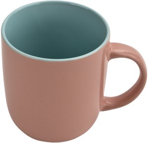 Kubek ceramiczny 400 ml różowo-niebieski 2