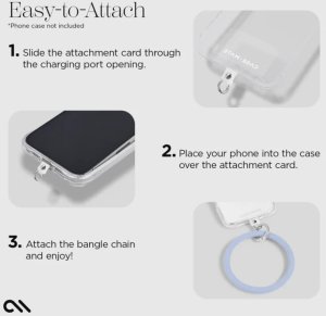 Case-Mate Phone Bangle - Bransoletka na nadgarstek do smartfona (Pale Blue) 6