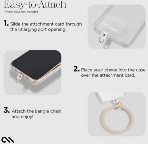 Case-Mate Phone Bangle - Bransoletka na nadgarstek do smartfona (Nude) 6
