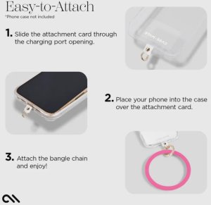 Case-Mate Phone Bangle - Bransoletka na nadgarstek do smartfona (Fuchsia) 6