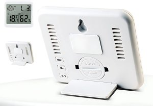 Verk Termometr higrometr zegar kalendarz elektroniczny wewnętrzny bezprzewodowy 5