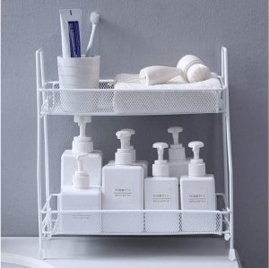 Półka kuchenna organizer kuchenny stojący dwupoziomowy loft na przyprawy 7