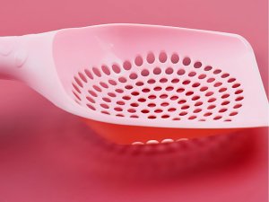 Verk Łopatka do kuwety kota duża szpatułka do żwirku plastikowa wytrzymała 4