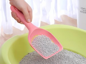 Verk Łopatka do kuwety kota duża szpatułka do żwirku plastikowa wytrzymała 6