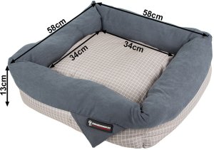 Legowisko dla psa kota miękkie posłanie kanapa kojec sofa poduszka duże 10
