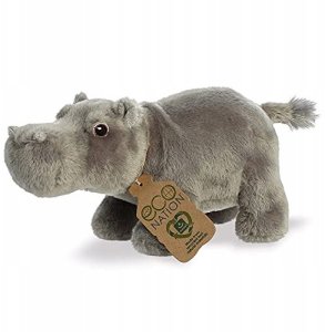AURORA Eco Nation Hippo soft toy, 24 cm 1