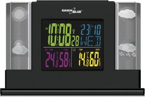 Stacja pogodowa GreenBlue Black 3D Crystal (GB140) 4