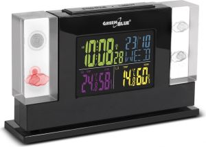 Stacja pogodowa GreenBlue Black 3D Crystal (GB140) 5