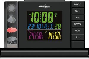 Stacja pogodowa GreenBlue Black 3D Crystal (GB141) 4