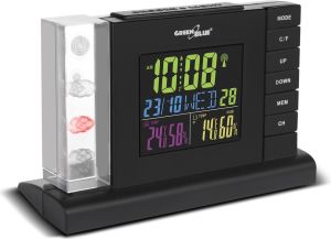 Stacja pogodowa GreenBlue Black 3D Crystal (GB141) 6