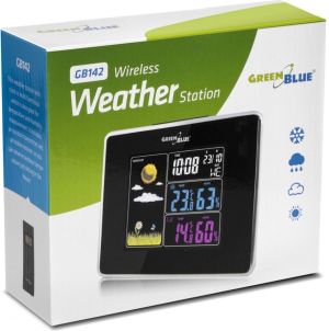Stacja pogodowa GreenBlue Black (GB142) 2