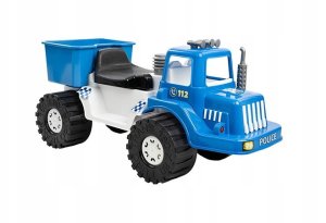 Jeździk Policja z klaksonem LAZUR-mix 2