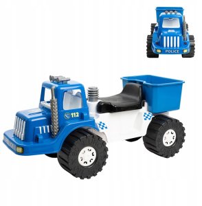 Jeździk Policja z klaksonem LAZUR-mix 8