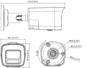 KAMERA IP DS-2CD1063G2-LIUF/SL(2.8MM)PL Smart Hybrid Light 6Mpx Hikvision 5