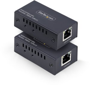 StarTech 4K50IC-EXTEND-HDMI przedłużacz AV Nadajnik i odbiornik AV Czarny 1