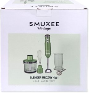 Blender ręczny 4w1 - SMUKEE Vintage 700W Oliwkowy 12