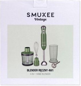 Blender ręczny 4w1 - SMUKEE Vintage 700W Oliwkowy 13
