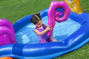 Dmuchany Plac Zabaw Podwodny Świat 330 x 188 x 177cm Bestway 53167 14