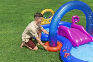 Dmuchany Plac Zabaw Podwodny Świat 330 x 188 x 177cm Bestway 53167 24