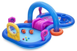 Dmuchany Plac Zabaw Podwodny Świat 330 x 188 x 177cm Bestway 53167 4