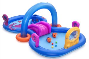 Dmuchany Plac Zabaw Podwodny Świat 330 x 188 x 177cm Bestway 53167 5