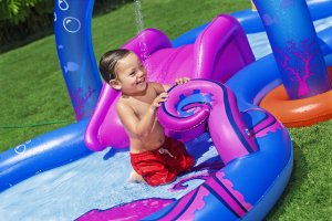 Dmuchany Plac Zabaw Podwodny Świat 330 x 188 x 177cm Bestway 53167 7