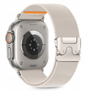 TECH-PROTECT NYLON CLASP APPLE WATCH 6 / 7 / 8 / 9 / 10 / SE / ULTRA 1 / 2 (44 / 45 / 46 / 49 MM) TITANIUM 1