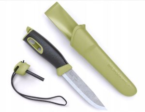 Splitter knife MORA Companion Spark, green 1