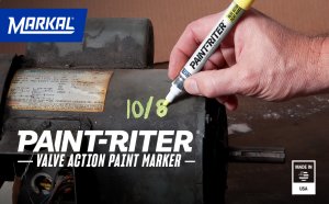 Paint marker VALVE ACTION, yellow 1