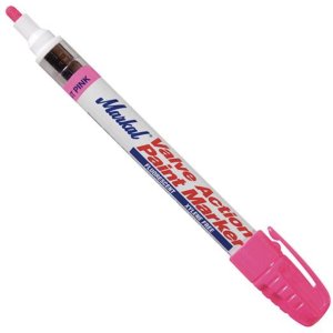 Paint marker VALVE ACTION, pink - flu. 1