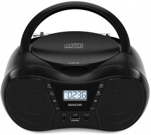 Radioodtwarzacz CD SPT 2300 BK CD/MP3/USB/BT Radio FM 1