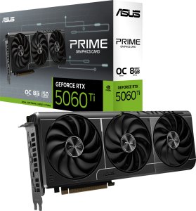 Karta graficzna Asus Prime GeForce RTX 5060 Ti OC 8GB GDDR7 DLSS4 (PRIME-RTX5060TI-O8G) 1
